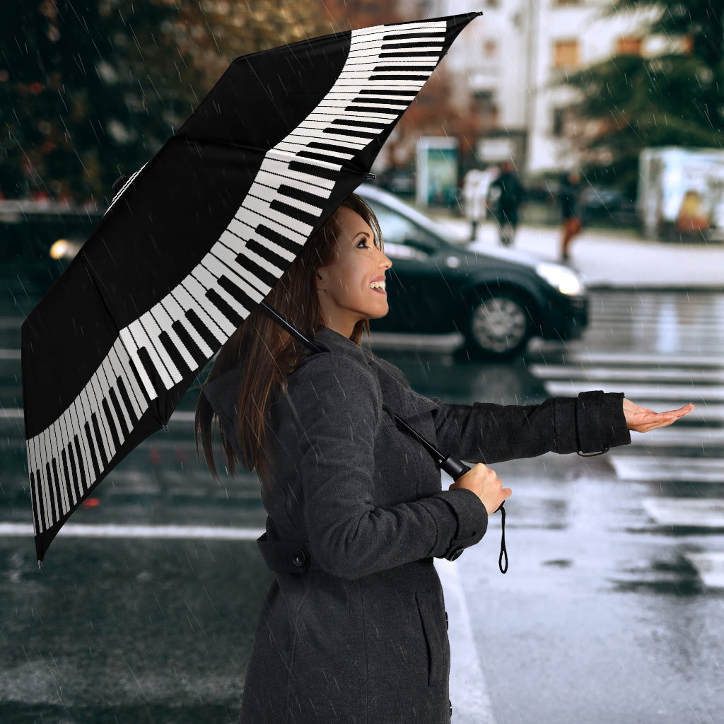 Piano Keys Music Notes Umbrella