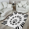 Piano Keys Hole Rug