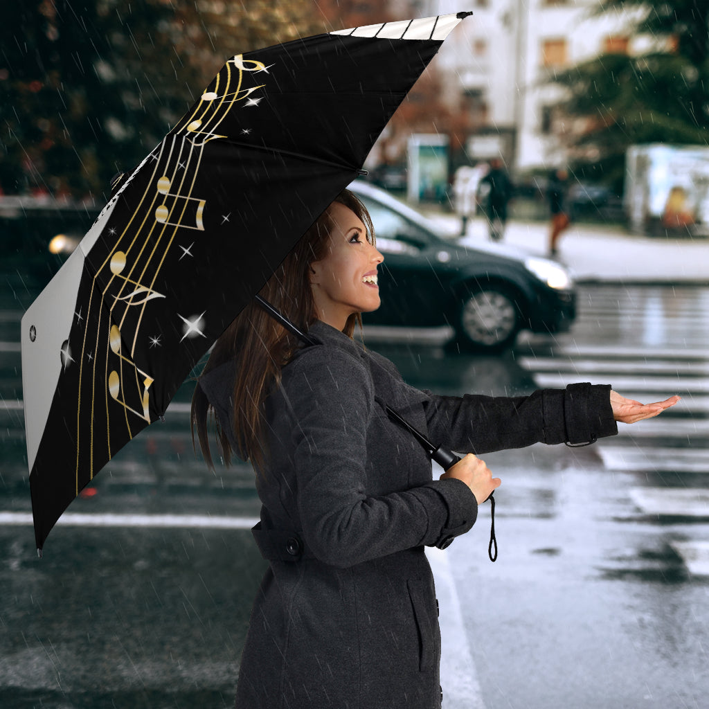 Piano Art Music Umbrella