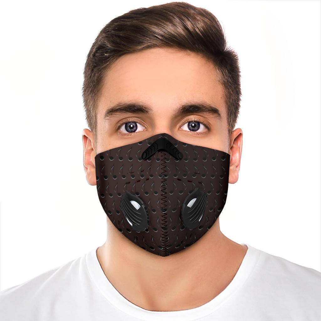 Stunning Music Notes Premium Face Mask