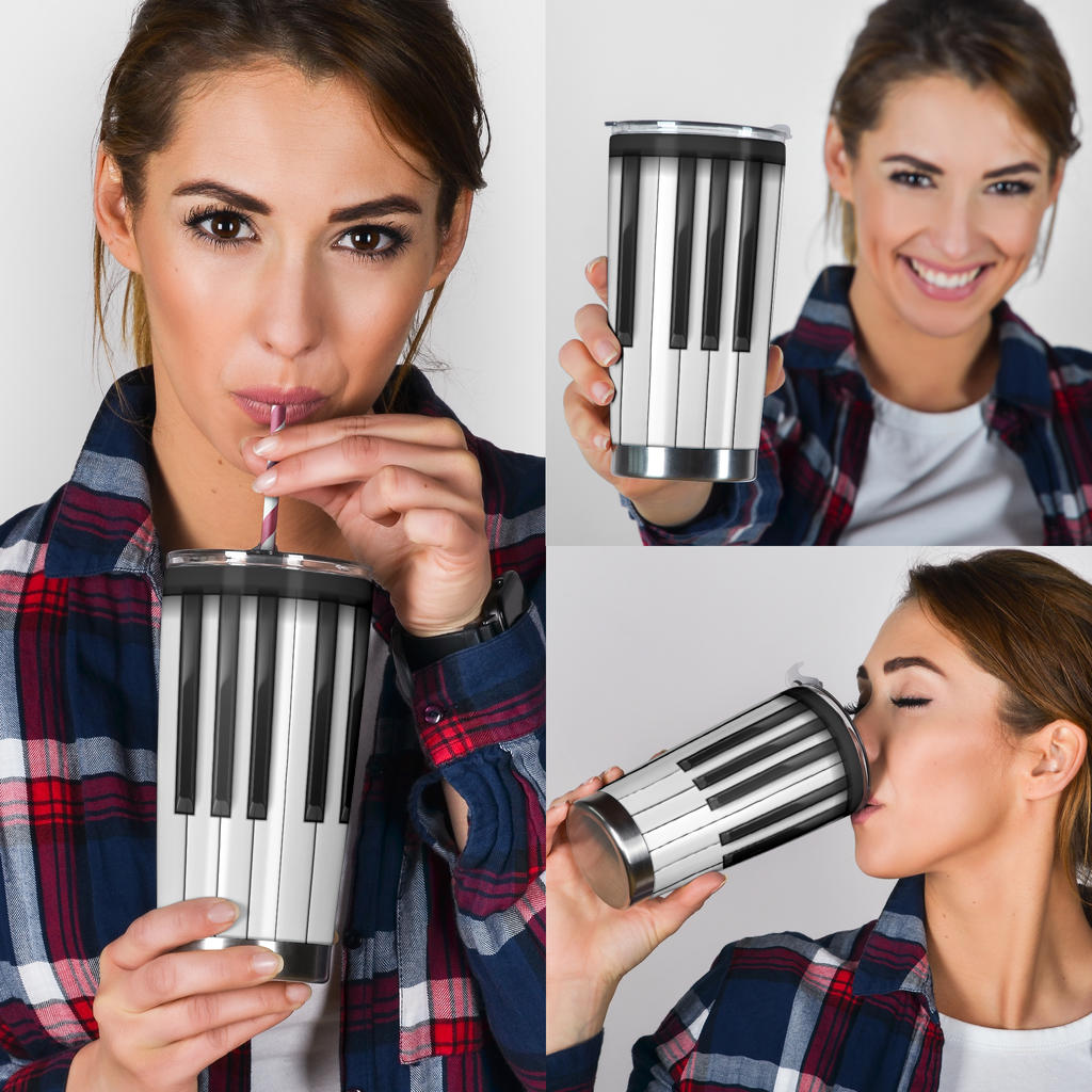 Piano Keys Tumbler