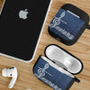 Music Notes Jeans AirPods Case