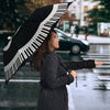 Piano Keys With Music Note Love Umbrella