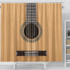 Classical Guitar Shower Curtain