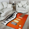 Piano With Guitar Area Rug