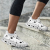 Music Notes White Sole Sneakers