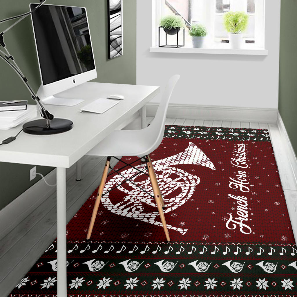 French Horn Area Rug