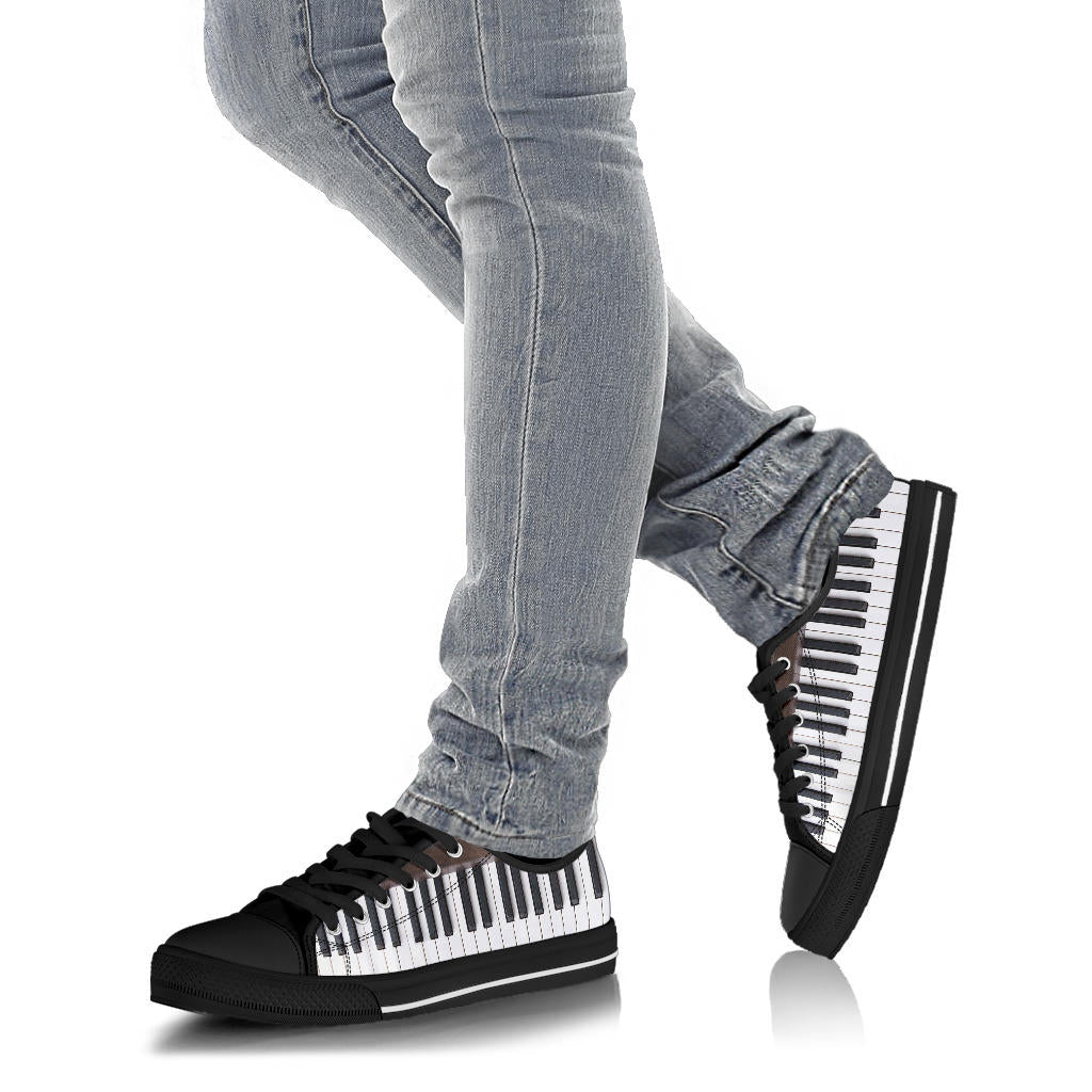 Piano Key Low Top Shoes