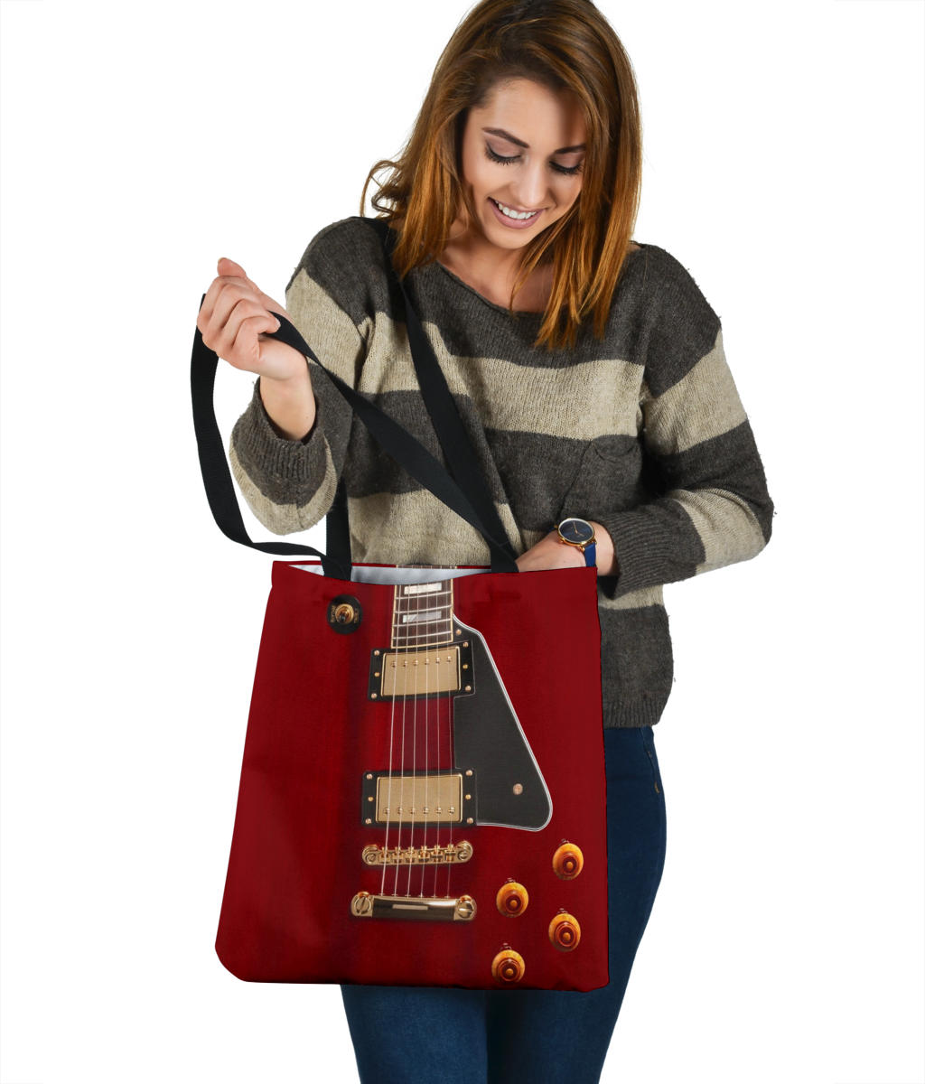 Anniversary Guitar Tote Bag - { shop_name }} - Review