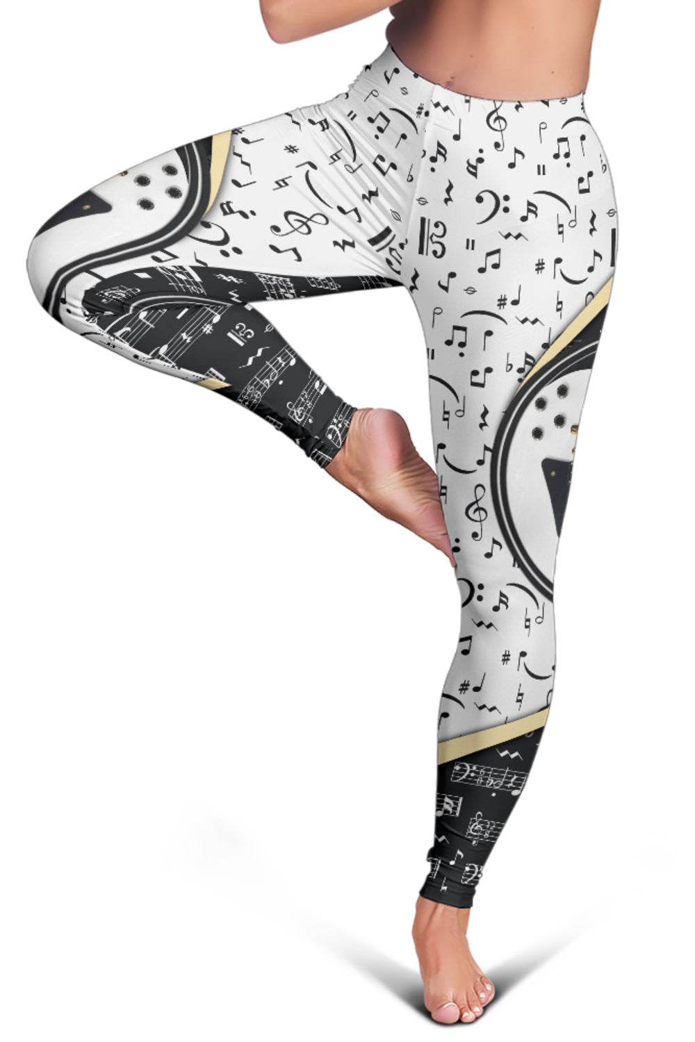 Yin Yang Guitar Women's Leggings