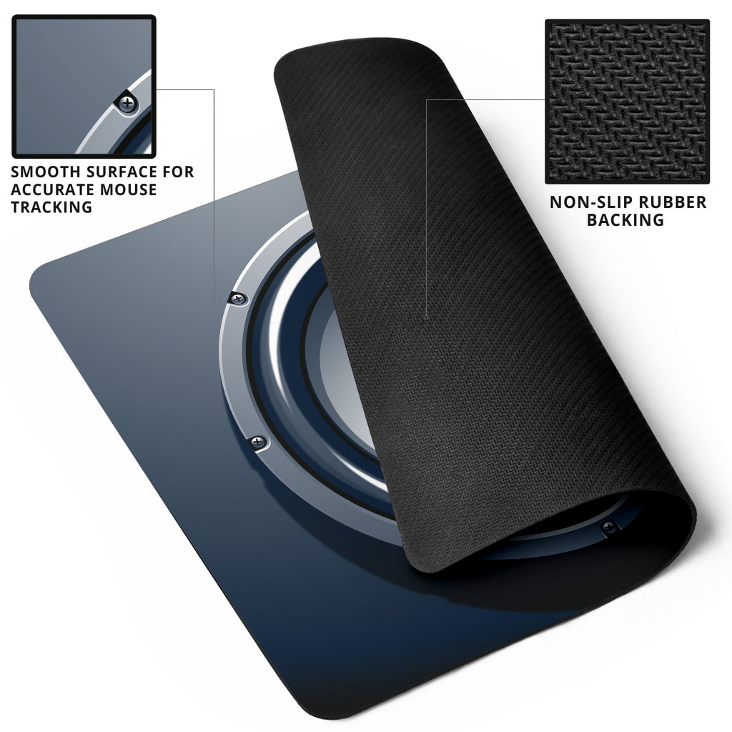 Music Bass Mouse Pad