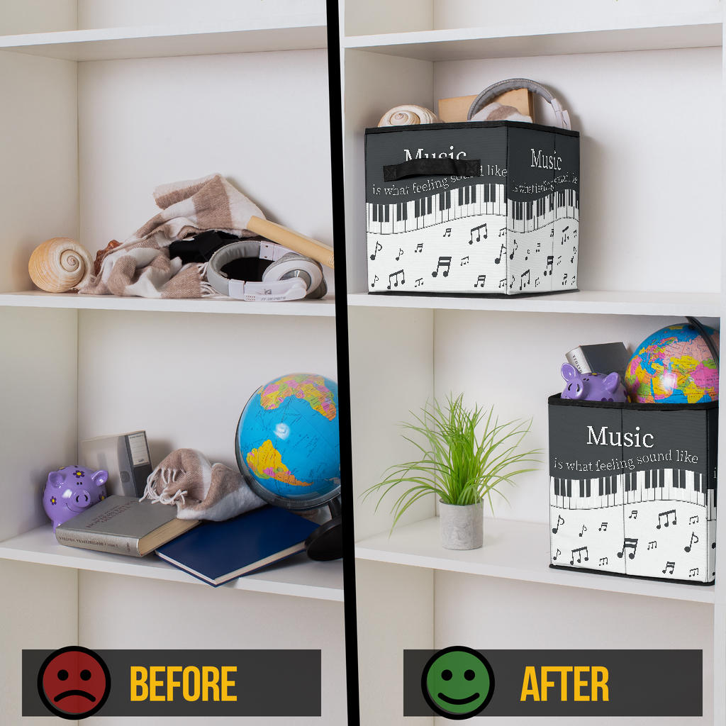 Music Sound Like Storage Cube