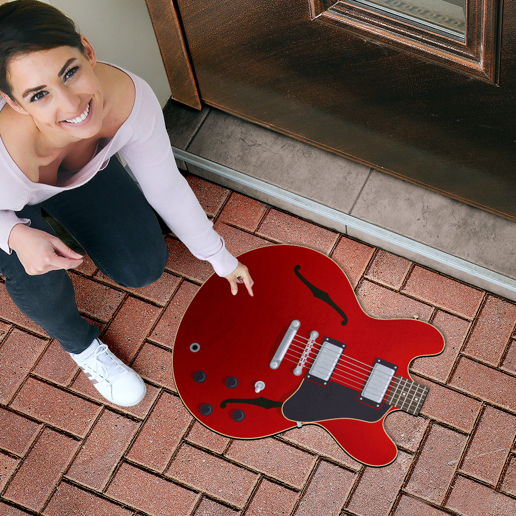 Electric Guitar Door Mat