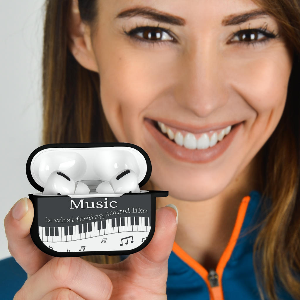 Piano Keys AirPods Case Cover