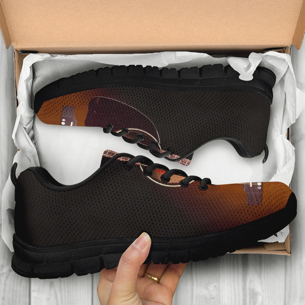 Black Guitar Sneakers
