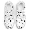 Music Notes White Sole Sneakers