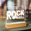 Rock N Roll Light Up Acrylic