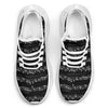 Music Sheet Black Sole Sneakers