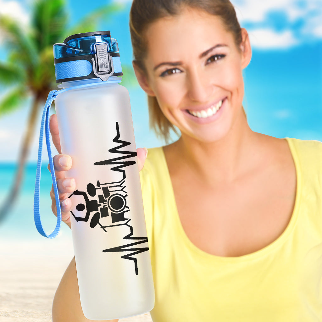Drum Heartbeat Hydro Tracking Bottle