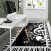 Musical Piano Keys Rug