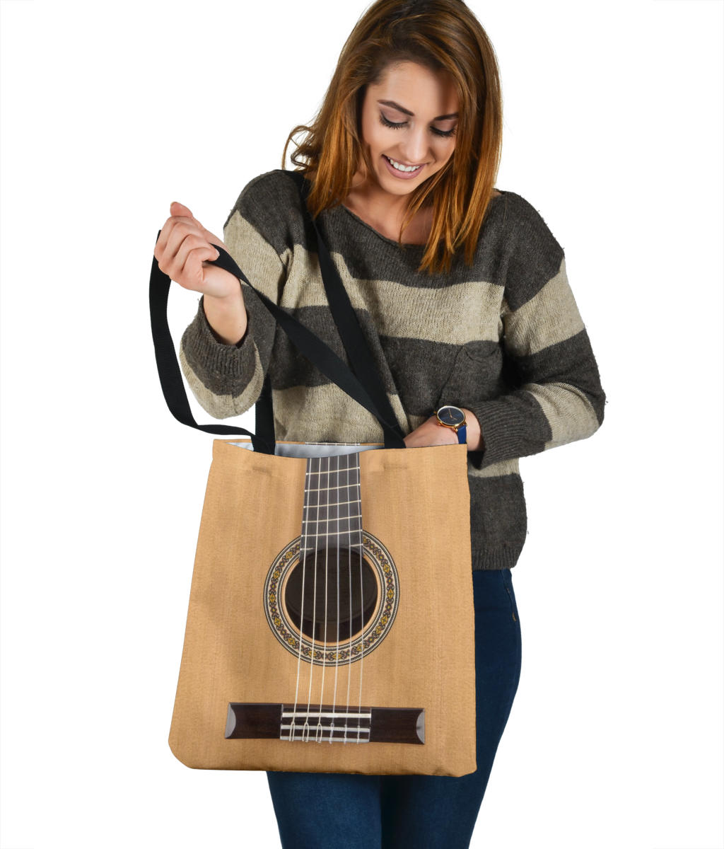 Classical Guitar Tote Bag