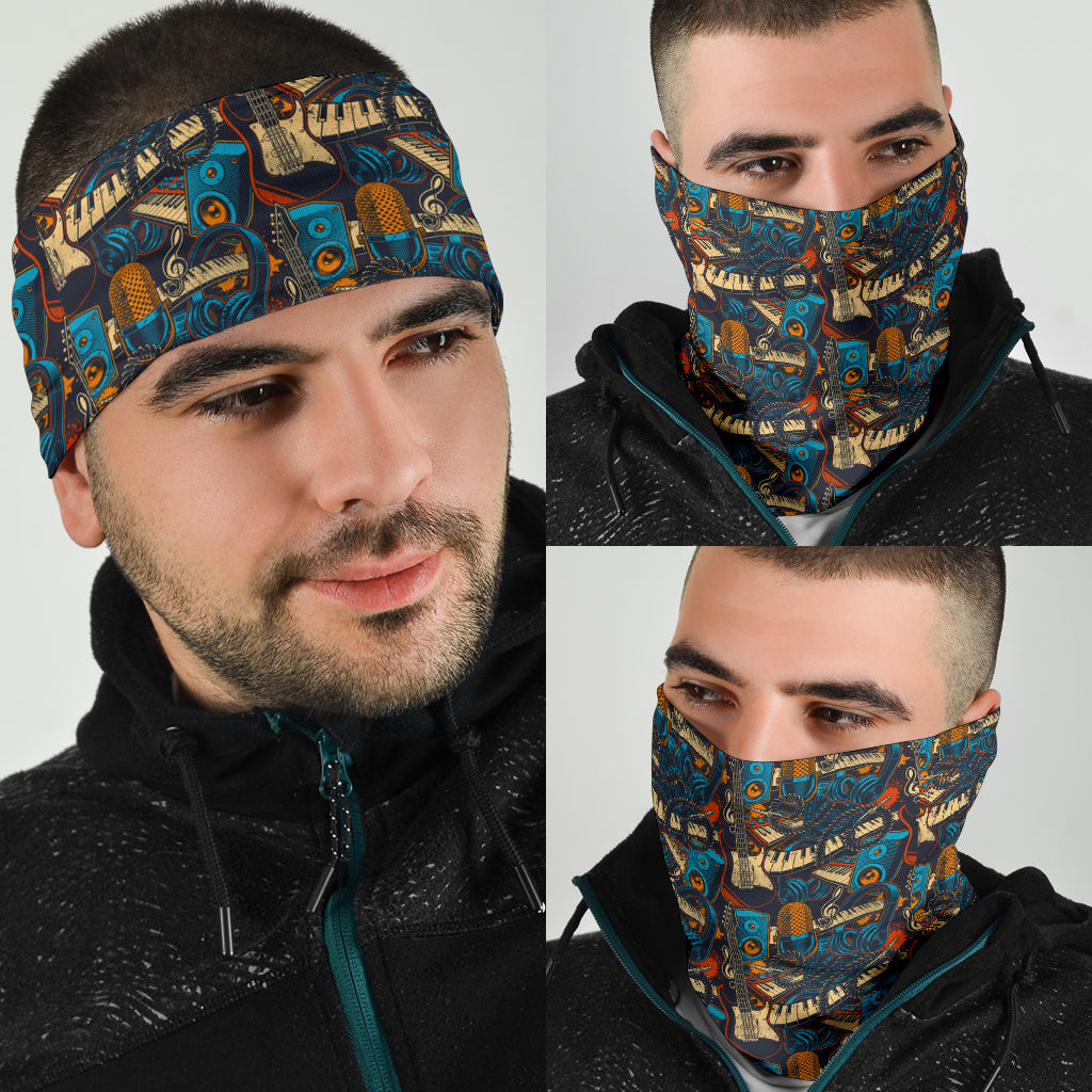 Musical Instruments Bandana 3-Pack