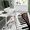 Music Note Piano Rug