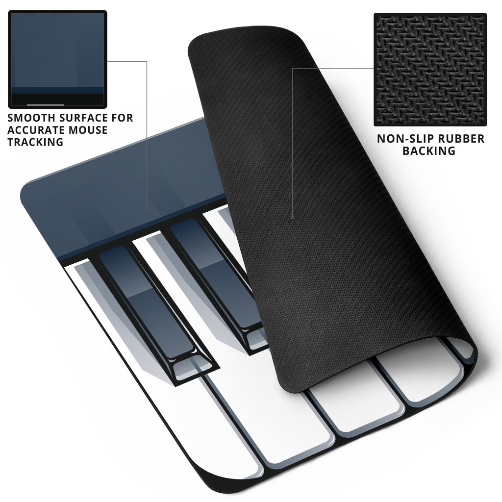Piano Keys Mouse Pad