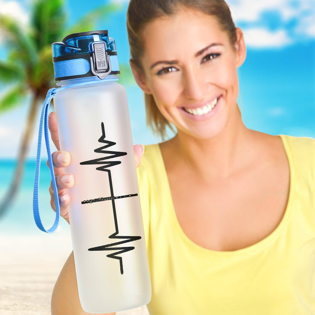 Flute Heartbeat Hydro Tracking Bottle