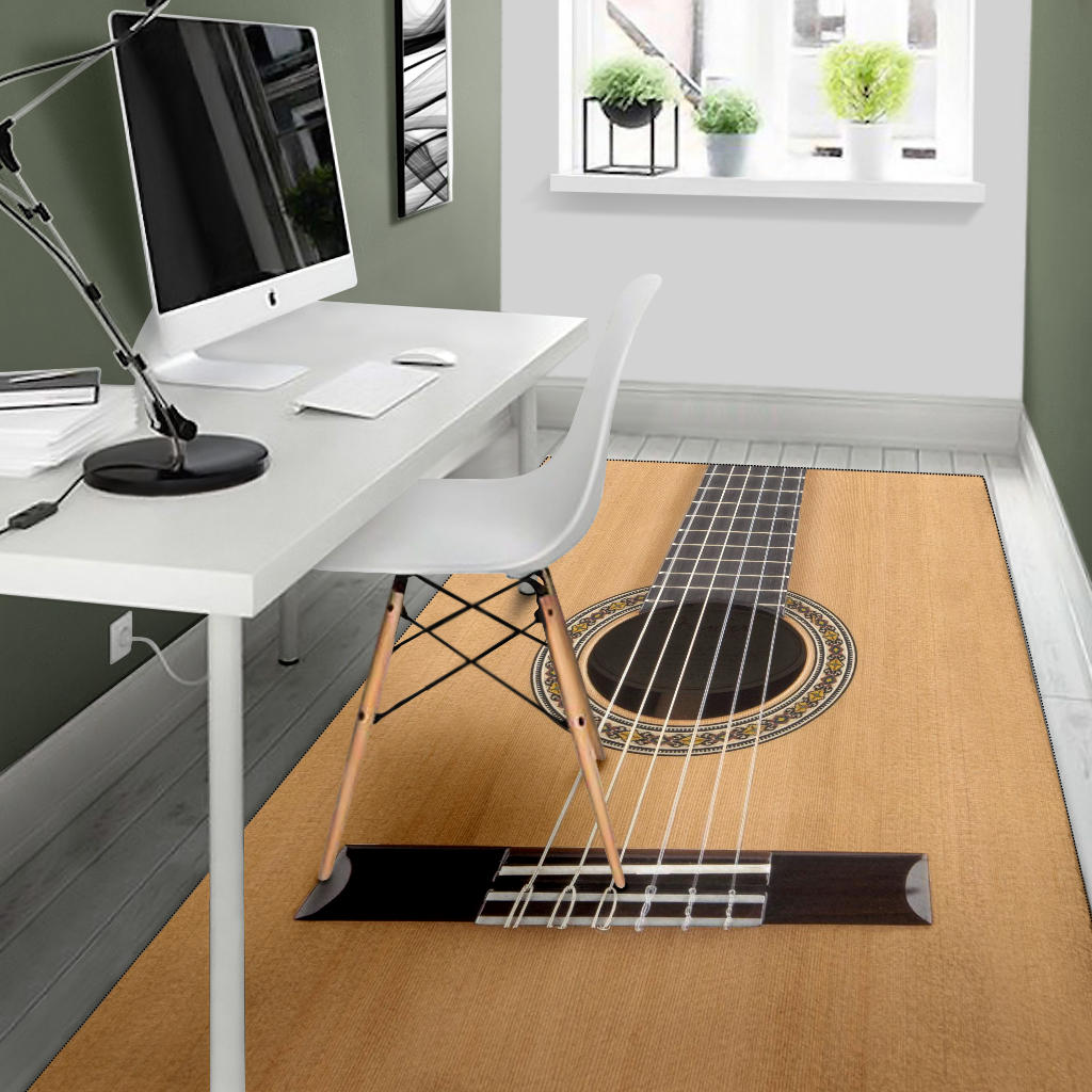 Classical Guitar Area Rug