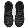 Music Sheet Black Sole Sneakers