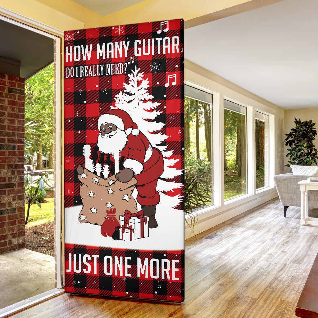 Just One More Guitar Red Door Sock