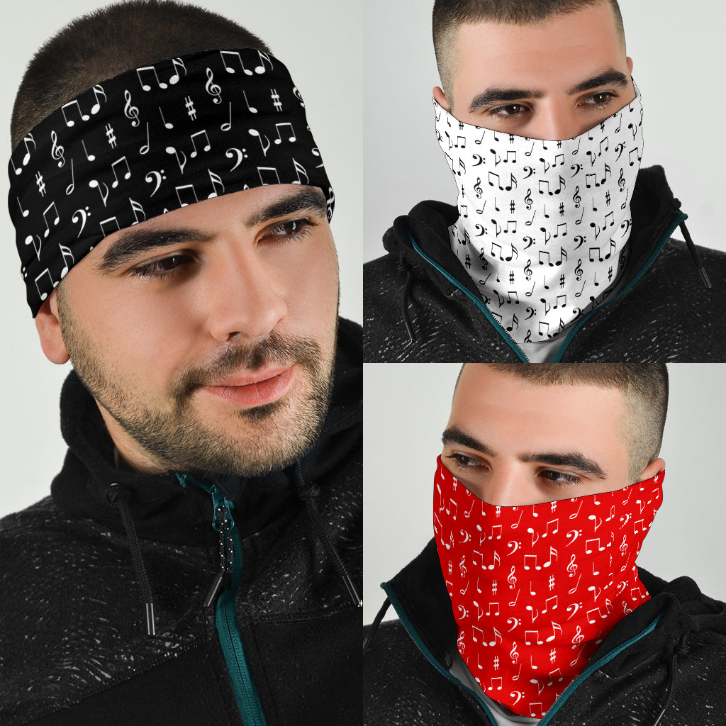 Musical Notes Art Bandana 3-Pack