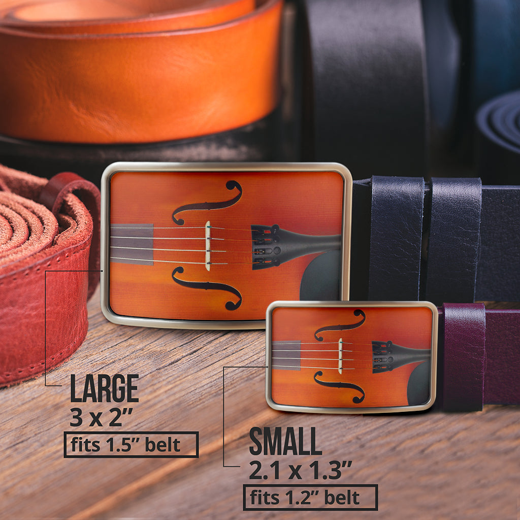Violin Belt Buckle