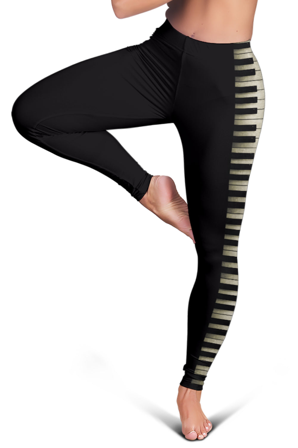 Piano Black Women's Leggings