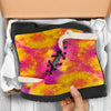 Musical Watercolor Fur Boots