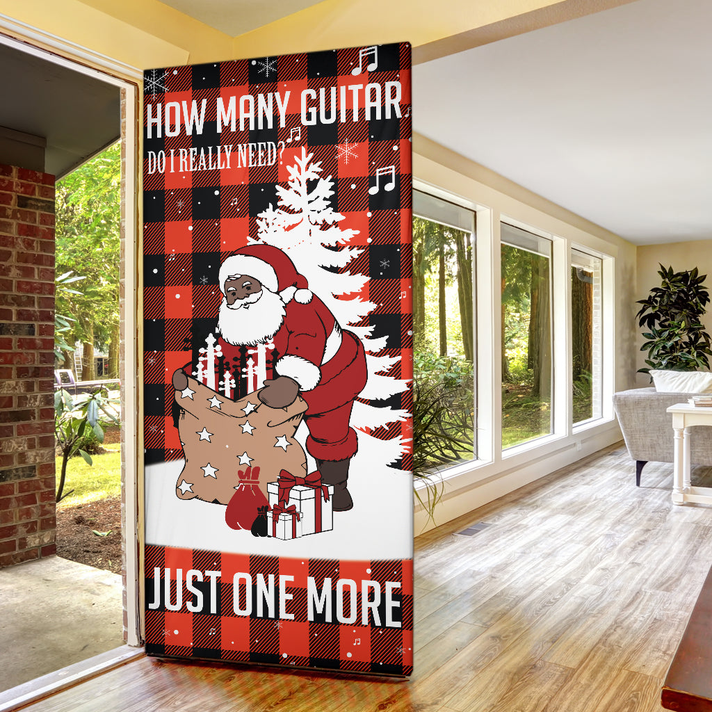 Just One More Violin Orange Door Sock