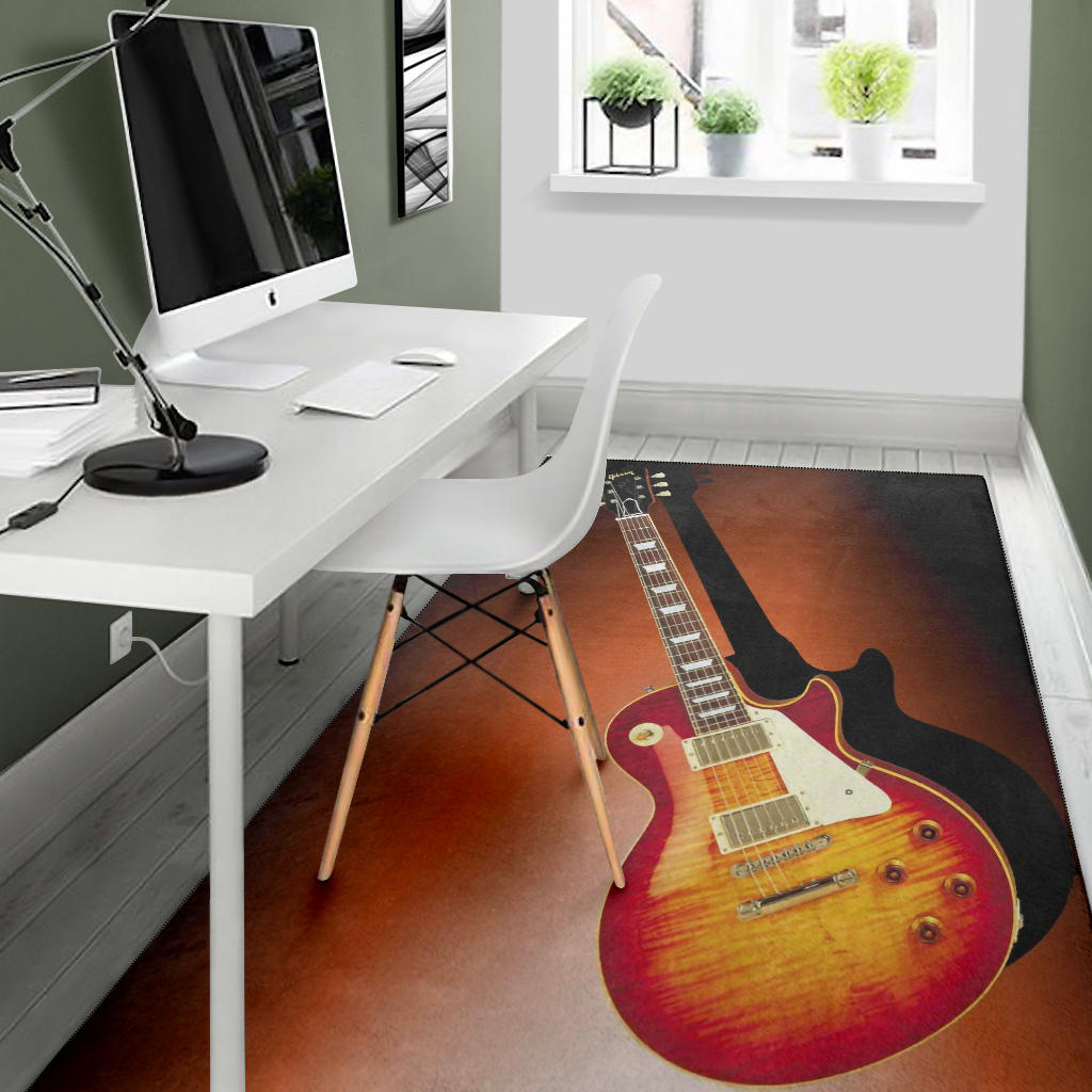 Awesome Guitar Area Rug