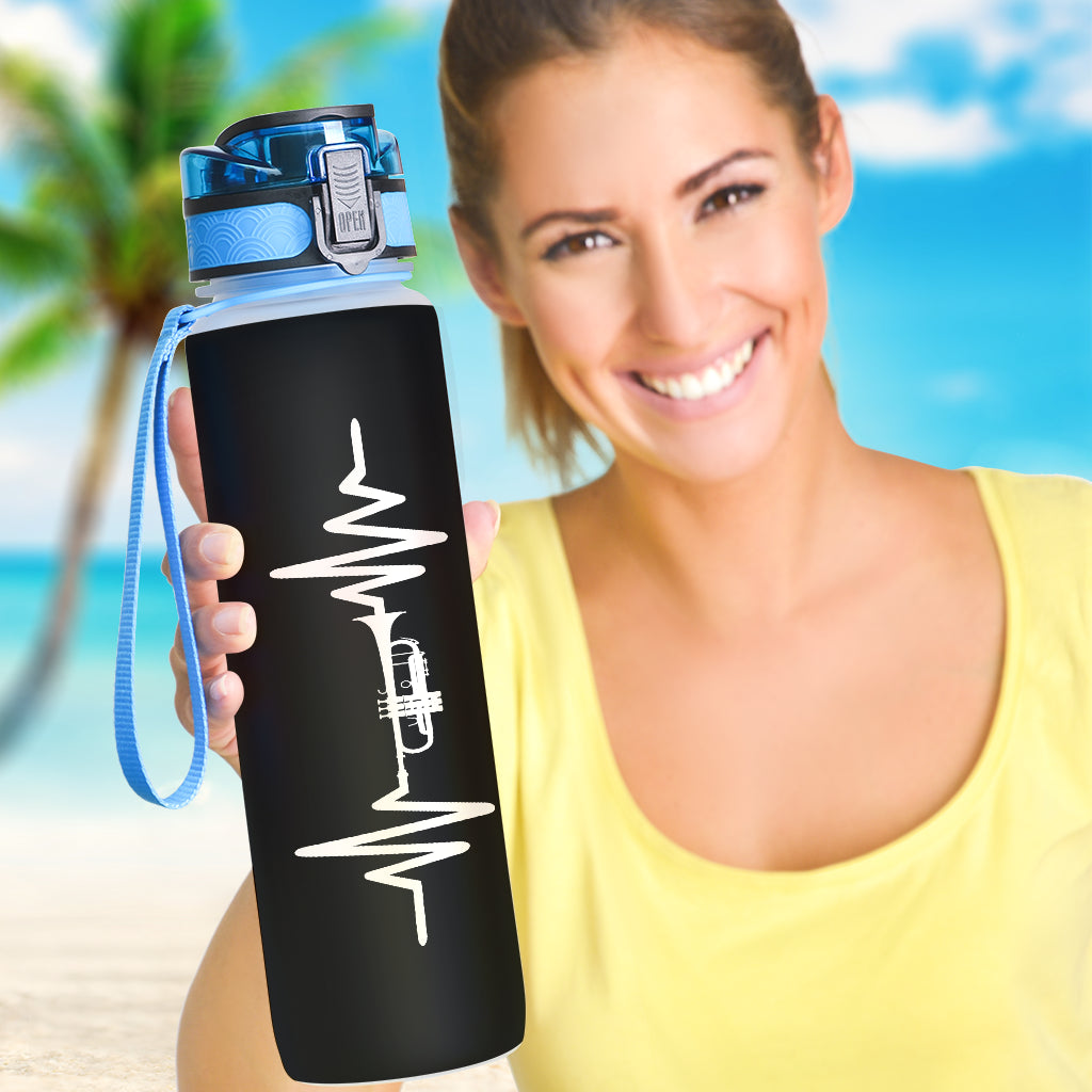 Trumpet Heartbeat Hydro Tracking Bottle