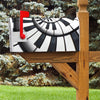 Piano Keys Abstract Mailbox Cover