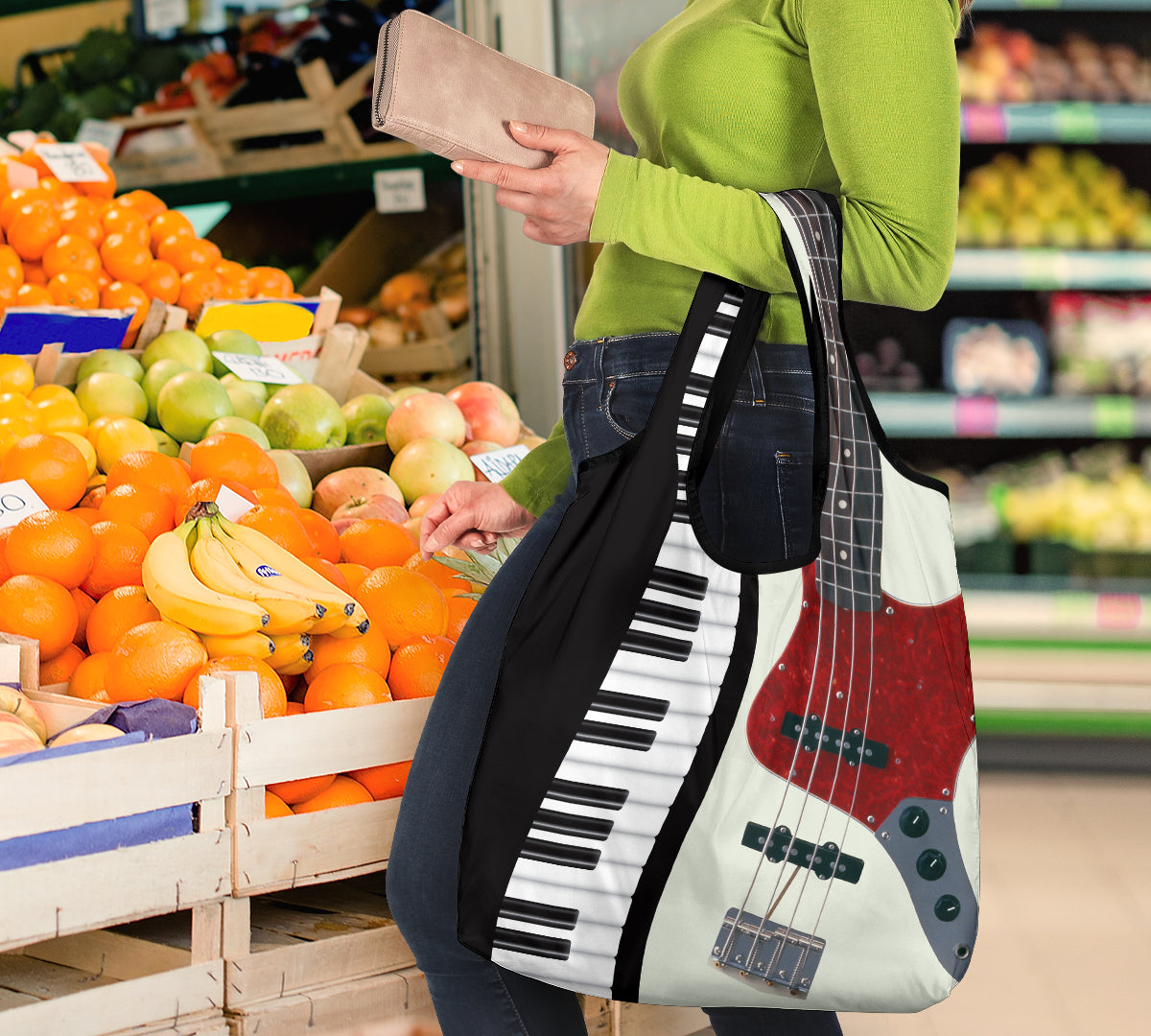 Guitar Grocery Bag 3-Pack