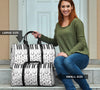 Piano Keys And Music Notes Travel Bag