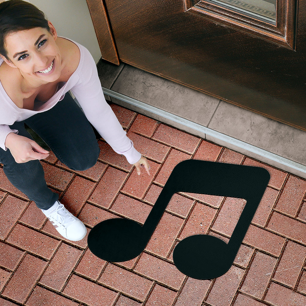 Eight Notes Shape Door Mat