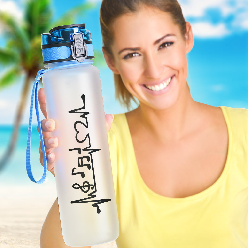 Music Heartbeat Hydro Tracking Bottle