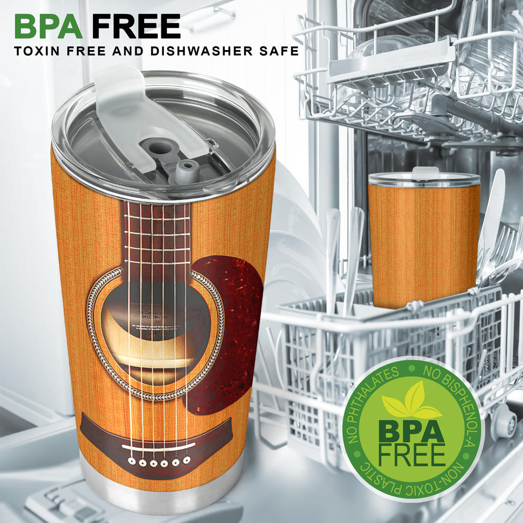 Wooden Guitar Tumbler