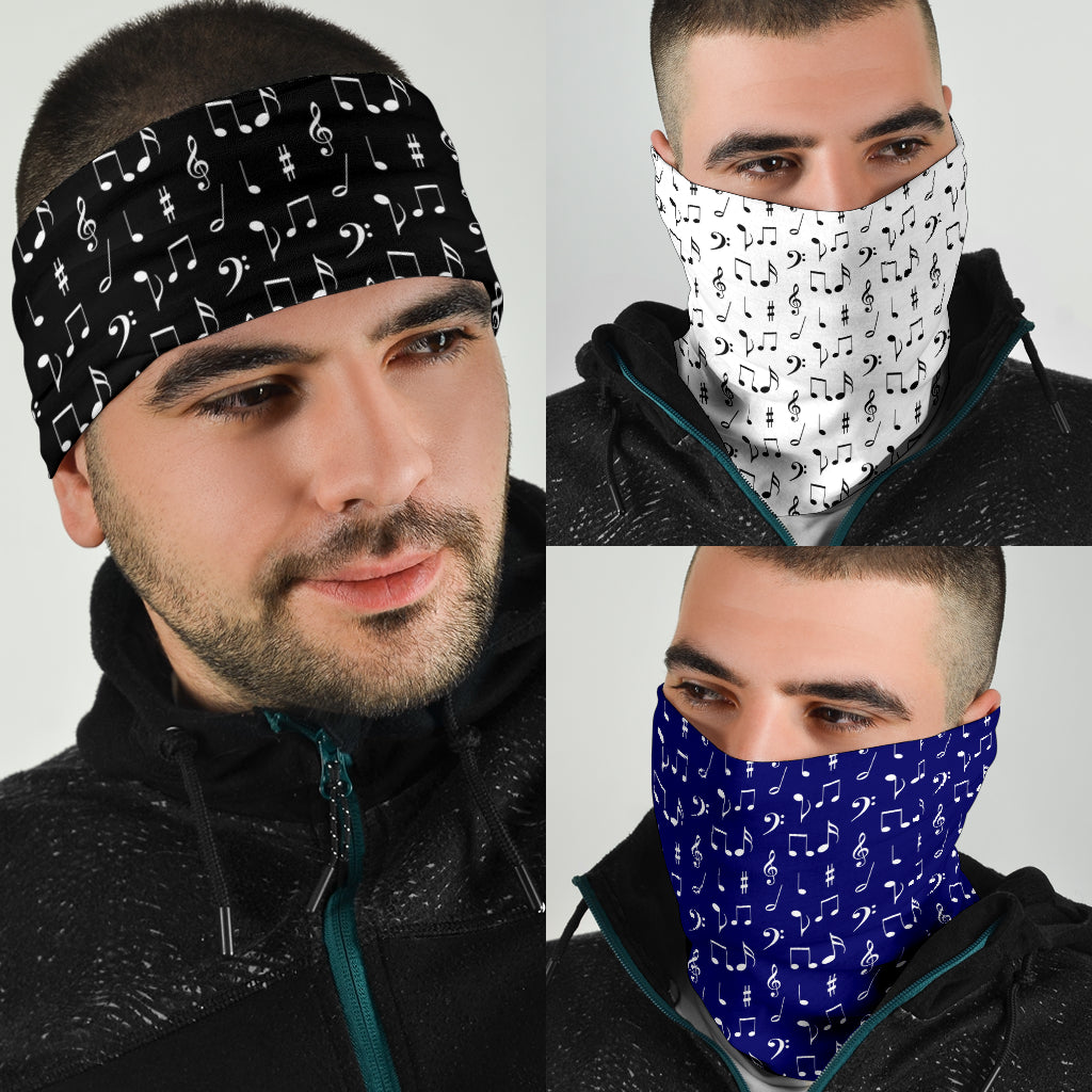 Music Notes Art Bandana 3-Pack
