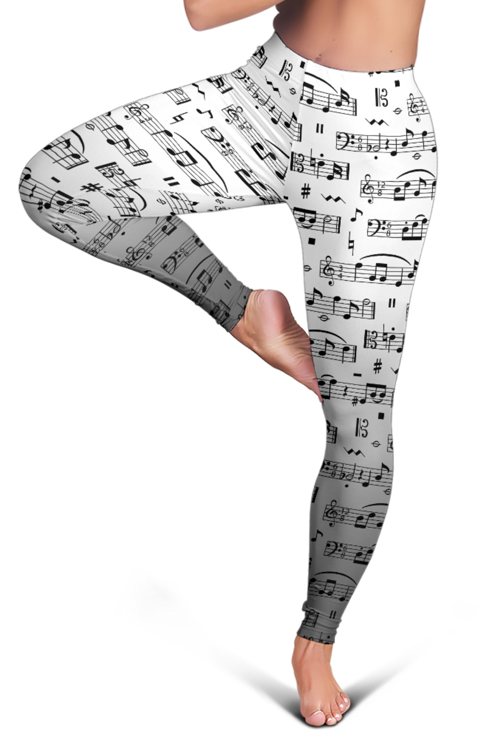 Musical Notes Women's Leggings
