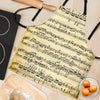 Sheet Music Apron