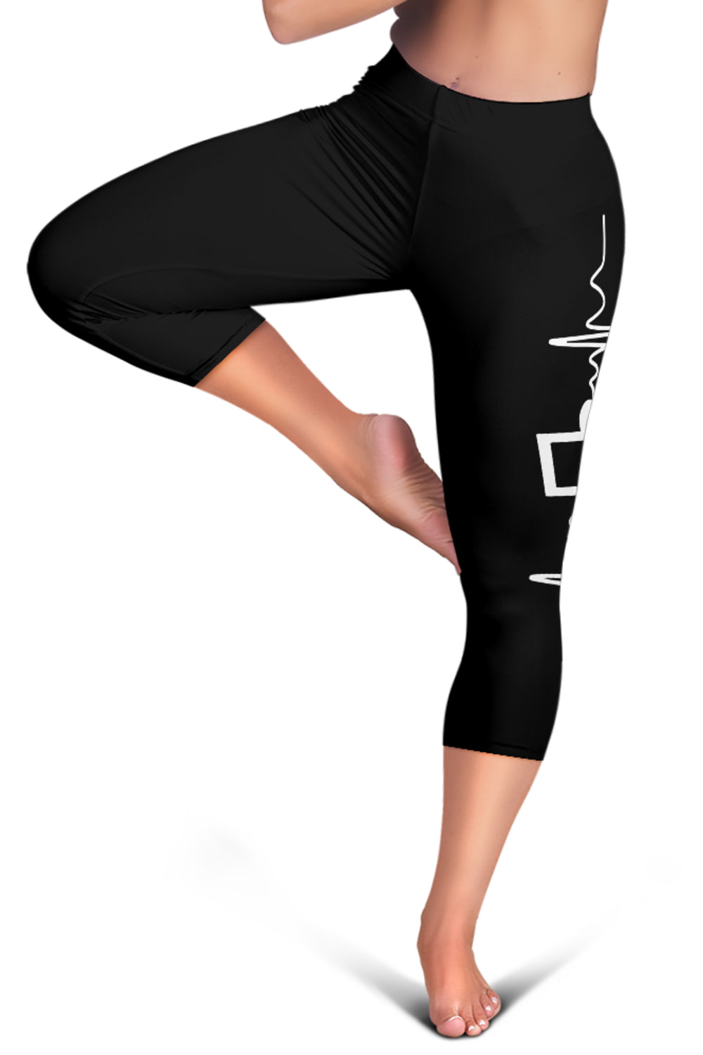 Music Notes Heart Beat Capris - { shop_name }} - Review