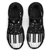 Music Piano Black Sole Sneakers